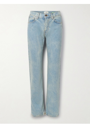 Haikure - Cleo High-rise Straight-leg Organic Jeans - Blue - 24,25,26,27,28,29,30