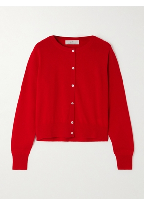 Arch4 - + Net Sustain Bea Cashmere Cardigan - Red - x small,small,medium,large