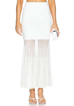 Alexis Franki Skirt in White. Size XL.