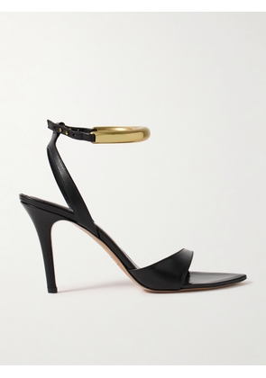 Isabel Marant - Yluan Embellished Leather Sandals - Black - FR36,FR37,FR38,FR39,FR40,FR41