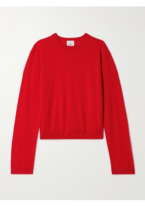 LESET - James Wool Sweater - Red - x small,small,medium,large,x large