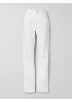 Nili Lotan - Mitchell High-rise Jeans - Cream - 24,25,26,27,28,29,30