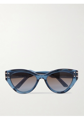 DIOR Eyewear - Diorsignature B71 Cat-eye Acetate Sunglasses - Blue - One size