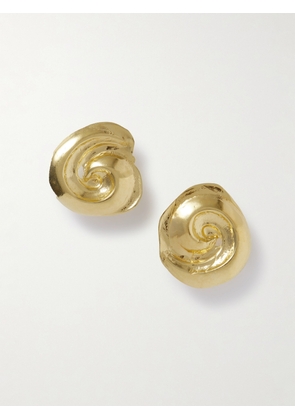 YSSO - Cote Gold-plated Earrings - One size