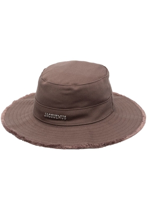 Jacquemus Le Bob Artichaut bucket hat - Brown