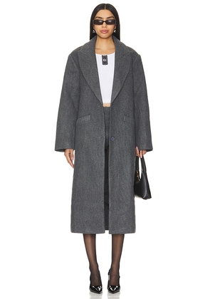 LIONESS Olsen Coat in Grey. Size L, S, XL, XS, XXL, XXS.
