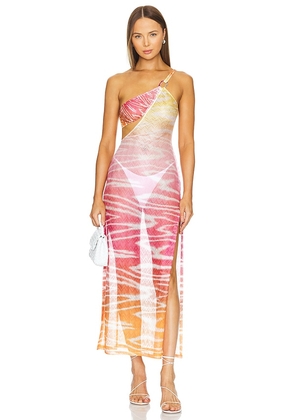 Missoni Long Cover Up in Pink. Size 36/0, 40/4, 42/6, 44/8.