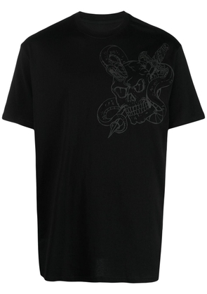 Philipp Plein skull-print crew-neck T-shirt - Black