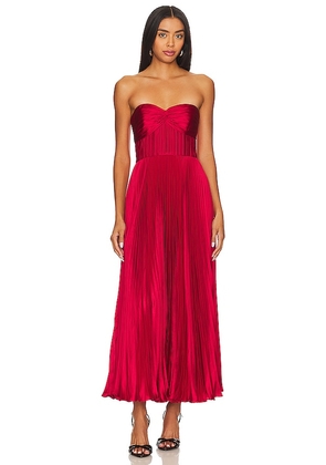 AMUR Belle Dress in Red. Size 0.