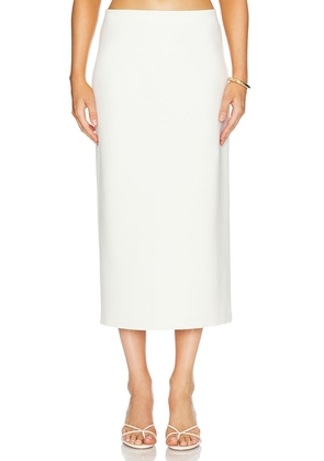 Vince Lean Pencil Skirt in Ivory. Size 10, 2, 6.