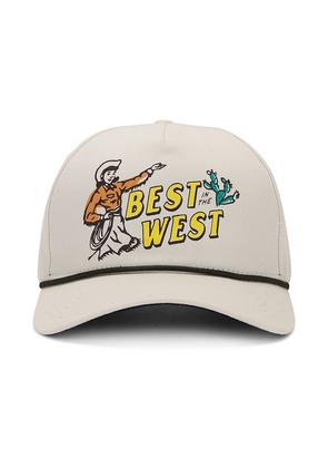 Sendero Provisions Co. Best in The West Hat in Ivory.