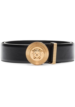 Versace Medusa Biggie leather belt - Black