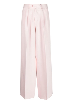 AMIRI wide-leg tailored trousers - Pink