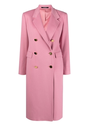 Tagliatore double-breasted notched-lapels coat - Pink