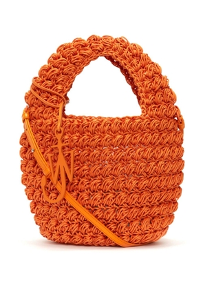 JW Anderson Popcorn Basket tote bag - Orange