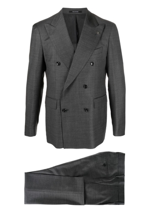 Tagliatore virgin wool-blend suit - Grey