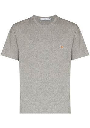 Maison Kitsuné Fox cotton T-shirt - Grey