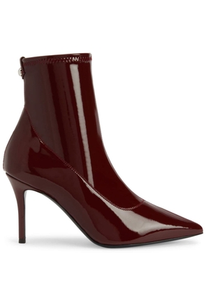 Giuseppe Zanotti Mirea 90mm patent-leather boots - Red