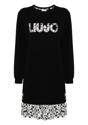 LIU JO panelled-design dress - Black