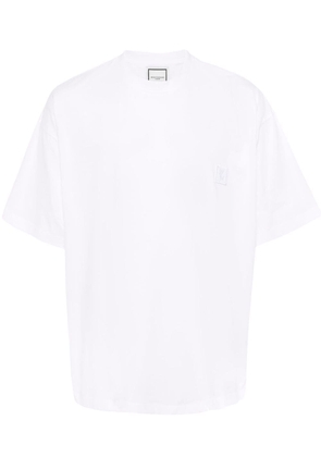 Wooyoungmi graphic-print cotton T-shirt - White