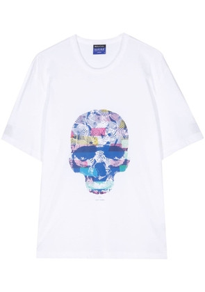PS Paul Smith skull-print cotton T-shirt - White