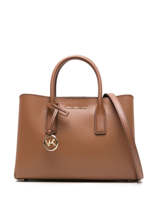 Michael Kors small Ruthie leather satchel - Brown