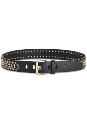 ETRO stud-embellished leather belt - Black