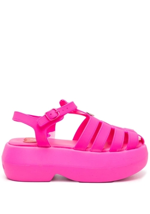 Love Moschino caged platform sandals - Pink