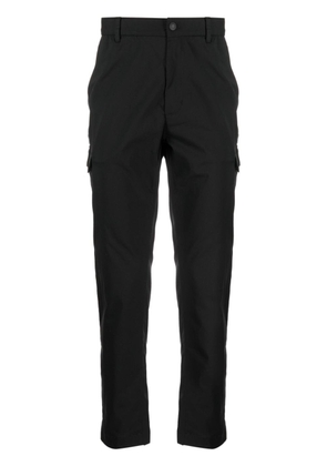 Calvin Klein Tech tapered-leg trousers - Black