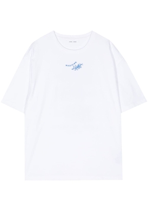 SAMSOE SAMSOE Wind Down organic cotton T-shirt - White