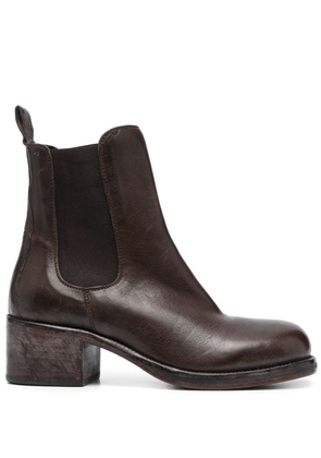 Moma 50mm leather Chelsea boots - Brown