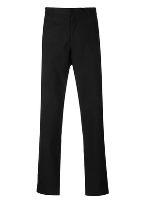 Comme Des Garçons Shirt mid-rise tapered wool trousers - Black