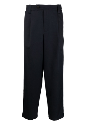 A.P.C. Renato pleated wool trousers - Blue