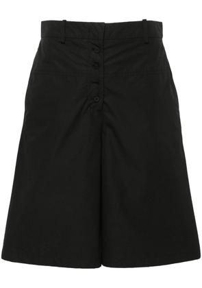 Jil Sander tailored cotton shorts - Black