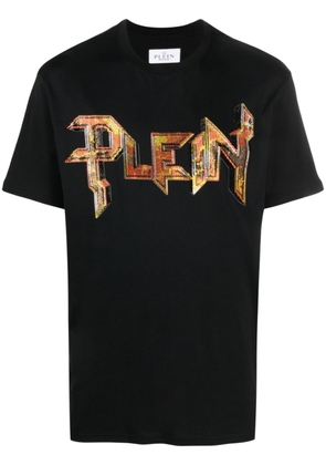 Philipp Plein Chrome gem-embellished T-shirt - Black