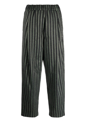 Alysi decorative-stitching straight-leg trousers - Grey