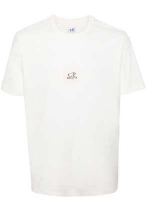 C.P. Company logo-patch cotton T-shirt - White
