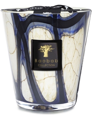 Baobab Collection medium Stones Lazuli scented candle - Blue