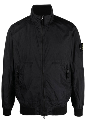 Stone Island high-neck lightweight jacket - Black