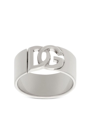 Dolce & Gabbana DG cut-out band ring - Silver