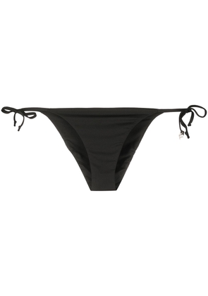 Fisico side tie bikini bottom - Black