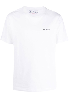 Off-White Wave Diag-Stripe cotton T-shirt