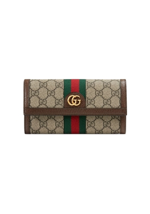 Gucci Ophidia continental wallet - Neutrals
