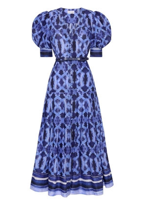 Rebecca Vallance Shiloh organic cotton midi dress - Blue