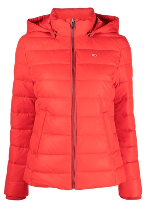 Tommy Jeans hooded puffer jacket - Red
