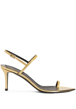 Giuseppe Zanotti Symonne leather sandals - Gold