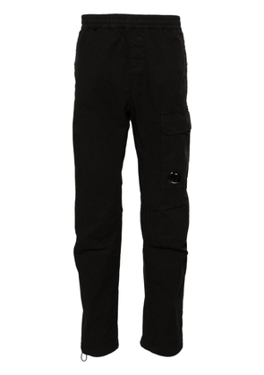 C.P. Company Lens-detail cargo trousers - Black