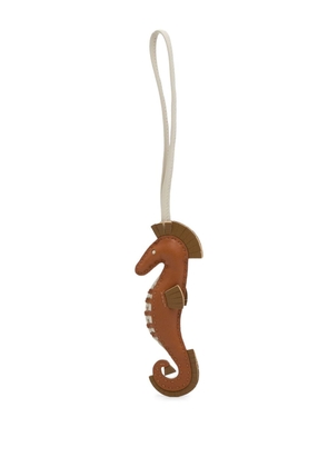 Hermès Pre-Owned 2023 Milo Seahorse Bag Charm other slg - Brown