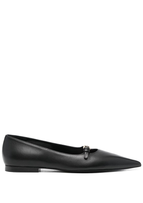 Victoria Beckham pointed-toe ballerina shoes - Black