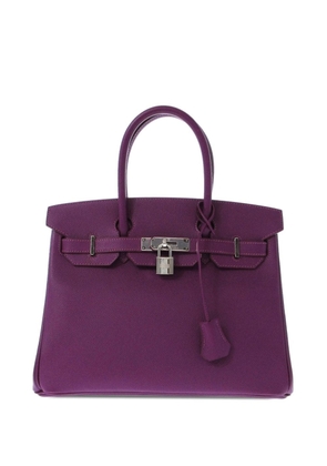 Hermès Pre-Owned 2014 Epsom Birkin Retourne 30 handbag - Purple